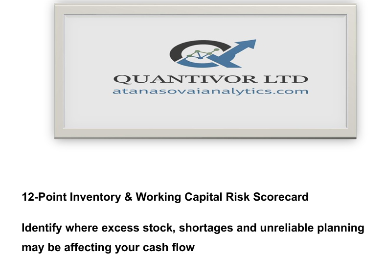 12-Point Inventory and Working Capital Risk Scorecard cover